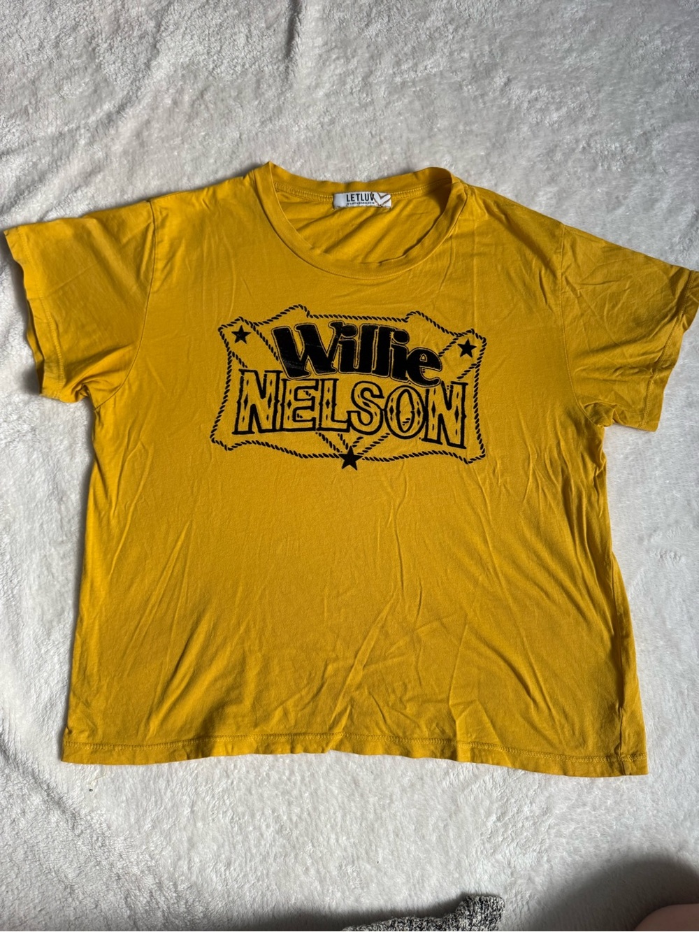 Anthropologie Willie Nelson Graphic Tee
